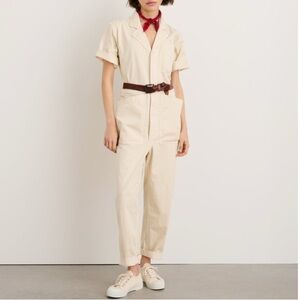 Alex Mill Cream Jumpsuit